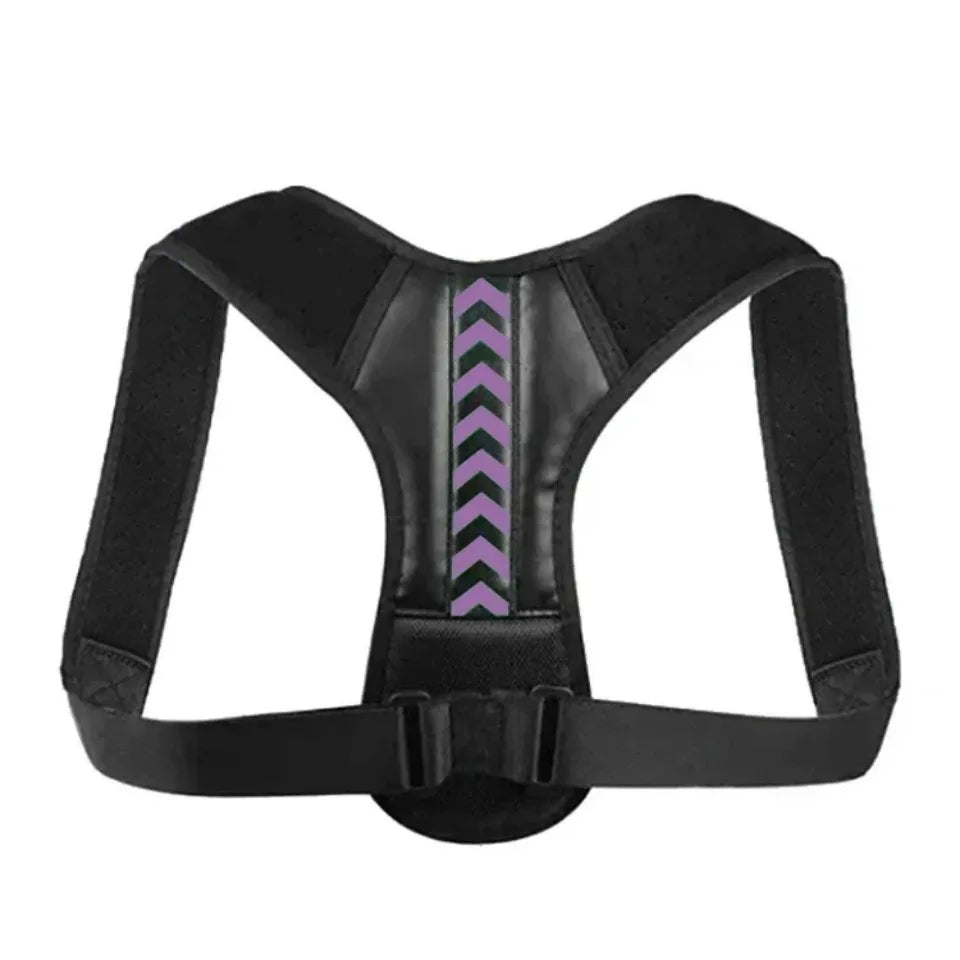Adjustable Back Shoulder Posture Corrector Belt Clavicle Spine Support Upper Back Neck Brace for Home Office Sport Use