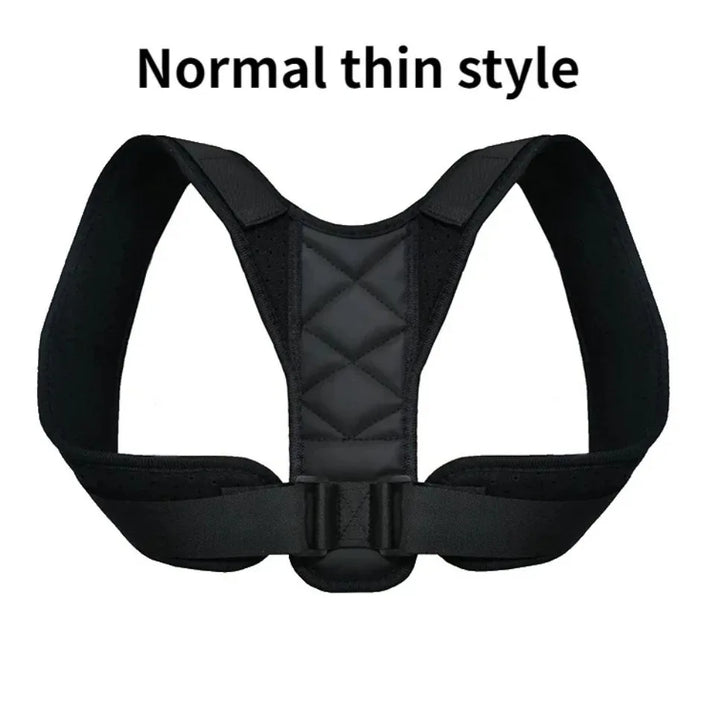 Adjustable Back Shoulder Posture Corrector Belt Clavicle Spine Support Upper Back Neck Brace for Home Office Sport Use
